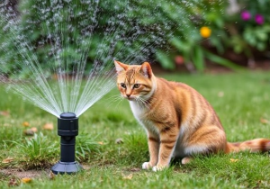 Best Motion Activated Sprinkler for Cats