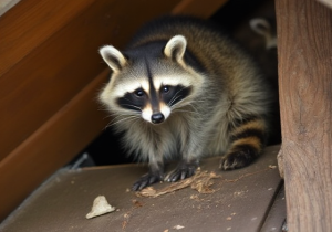  What scares raccoons the most?