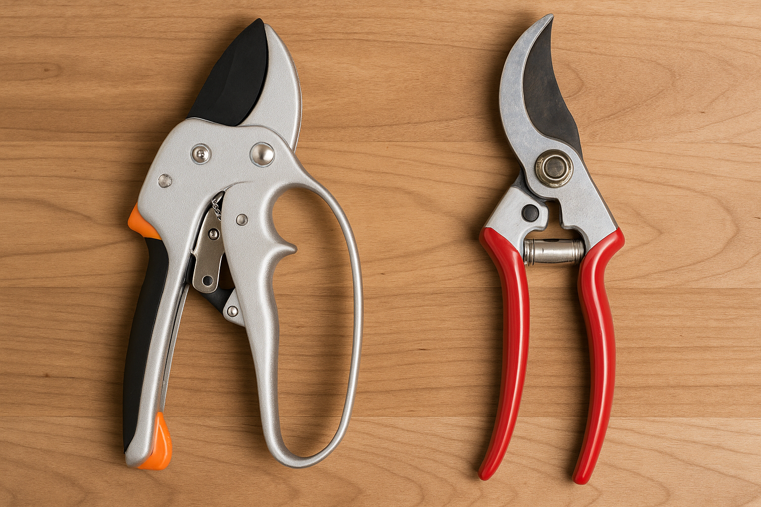 What Is The Difference Between A Ratchet Pruner And A Bypass Pruner