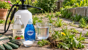 Vinegar Weed Killer Recipe With Dawn Soap
